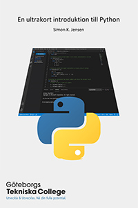 En ultrakort introduktion till Python (omslag)