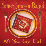 Simon Jensen Band - All You Can Eat (album cover)